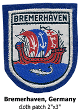 Bremerhaven cloth patch Bremerhaven cloth patch