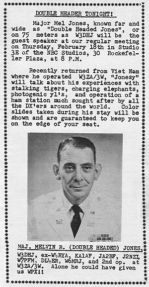 SSBRA 1960 newsletter SSBRA 1960 newsletter