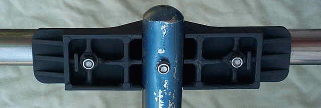 Initial Hallo assy -- rear view closeup