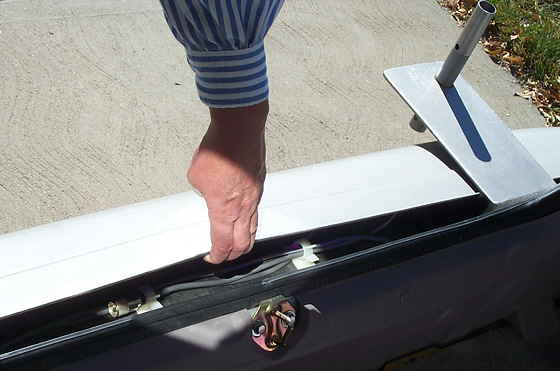 Bumper storage -- coax cable